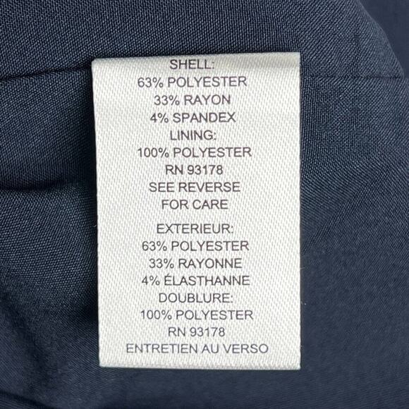 NWT  T TAHARI Pleated Sleeveless V Neck Sheath Dress US 6 - Picture 12 of 12